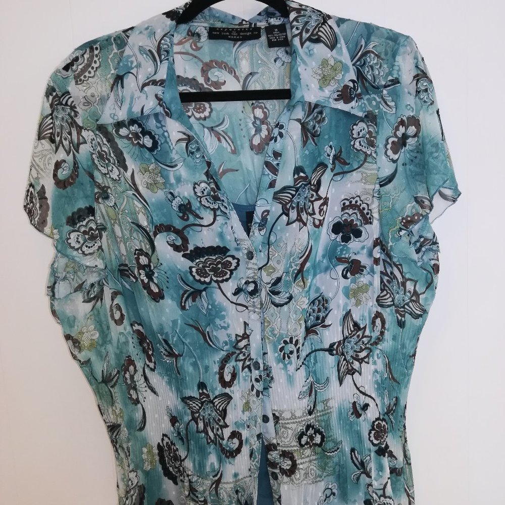 Blouse with Tank Top